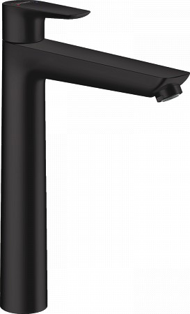 

Смеситель Hansgrohe Talis E 71716670 для раковины, со сливным гарнитуром, черный матовый, Talis E 71716670