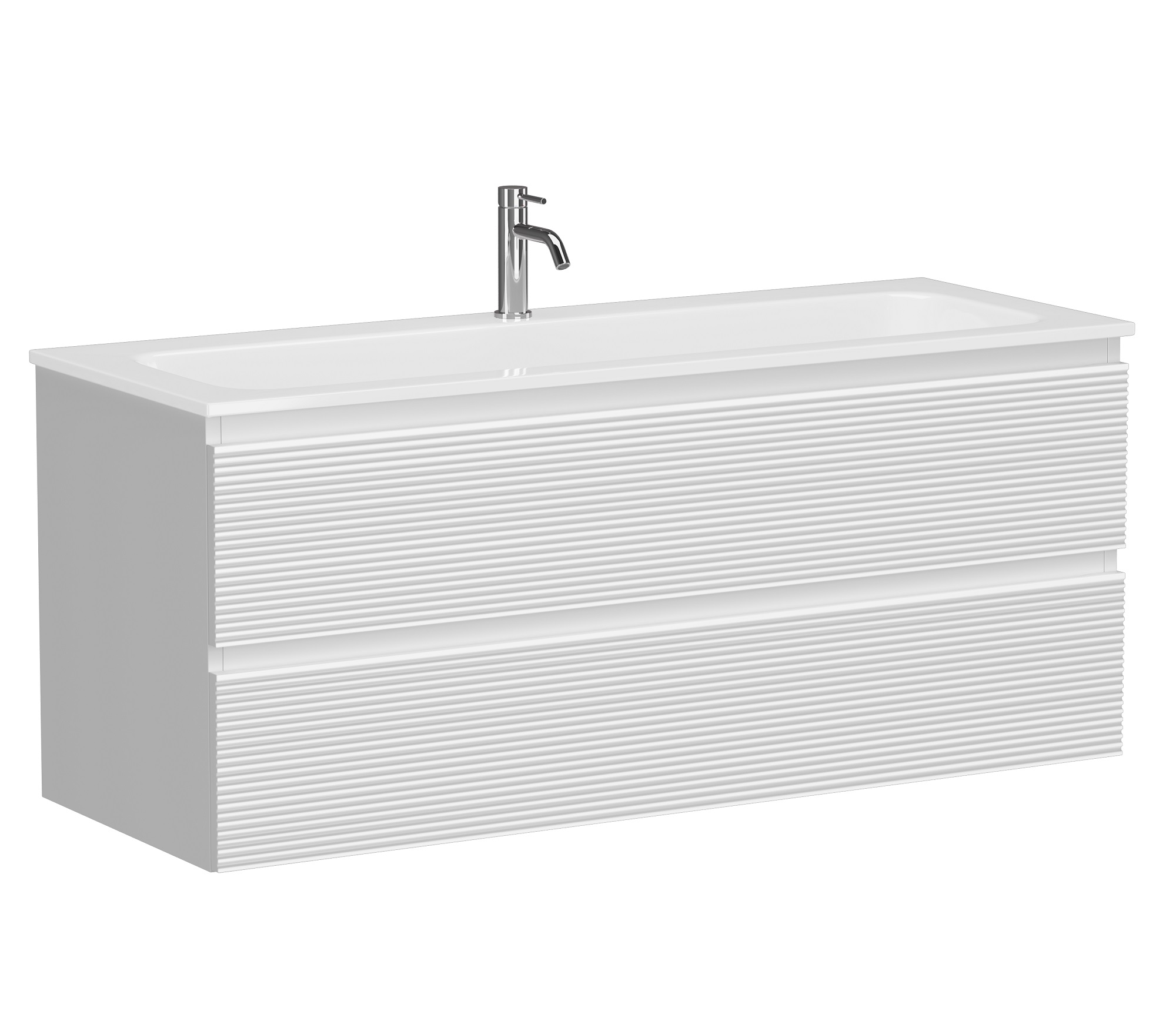

Тумба с раковиной Sancos Folk 120 подвесная, Bianco, Белый матовый, FL120W