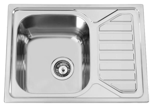 

Мойка кухонная Rodi Okio Plus 65 Flat LIN сталь, Okio Plus 65 Flat LIN