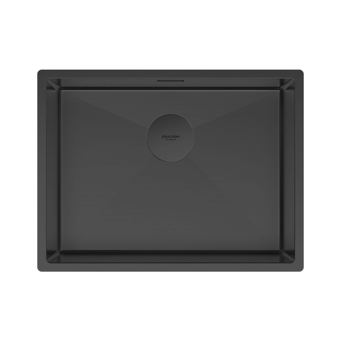 

Мойка кухонная Paulmark NEXT 58 UNI PM215444-MBN 58х44 см, черный матовый, PM215844-MBN