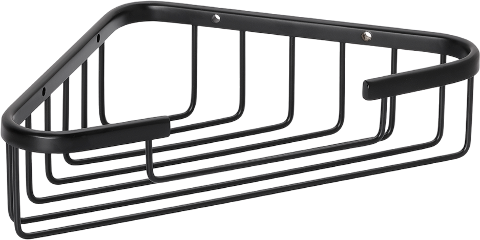 

Полка Bemeta Cytro 102308120 угловая, черная матовая, 102308120