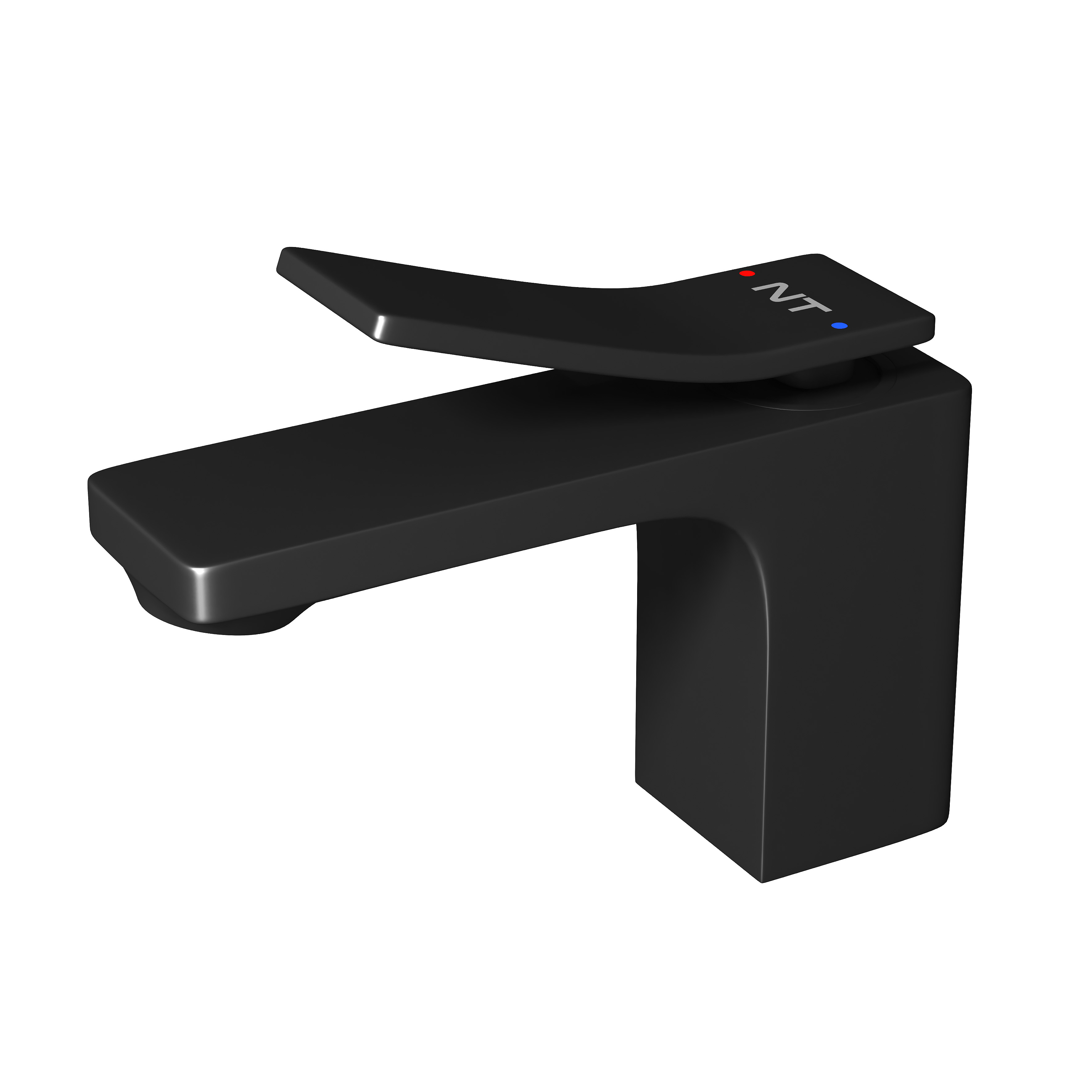 

Смеситель NT Bagno NT1801В Volno для раковины черный матовый, NT1801В Volno