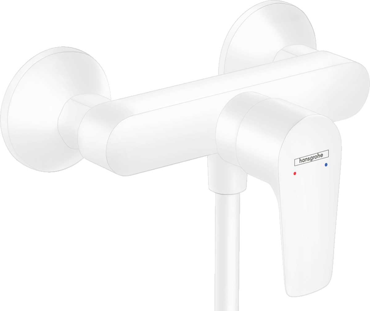 

Смеситель Hansgrohe Talis E 71760700 для душа, Белый
