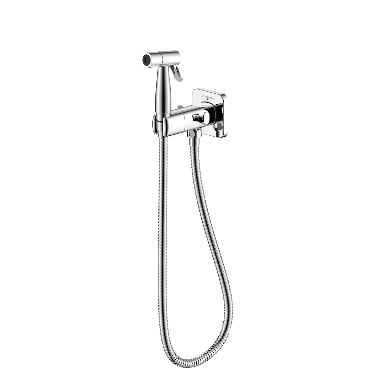 

Гигиенический душ Decoroom DR25 DR25063 со смесителем, встраиваемый, хром, DR25063