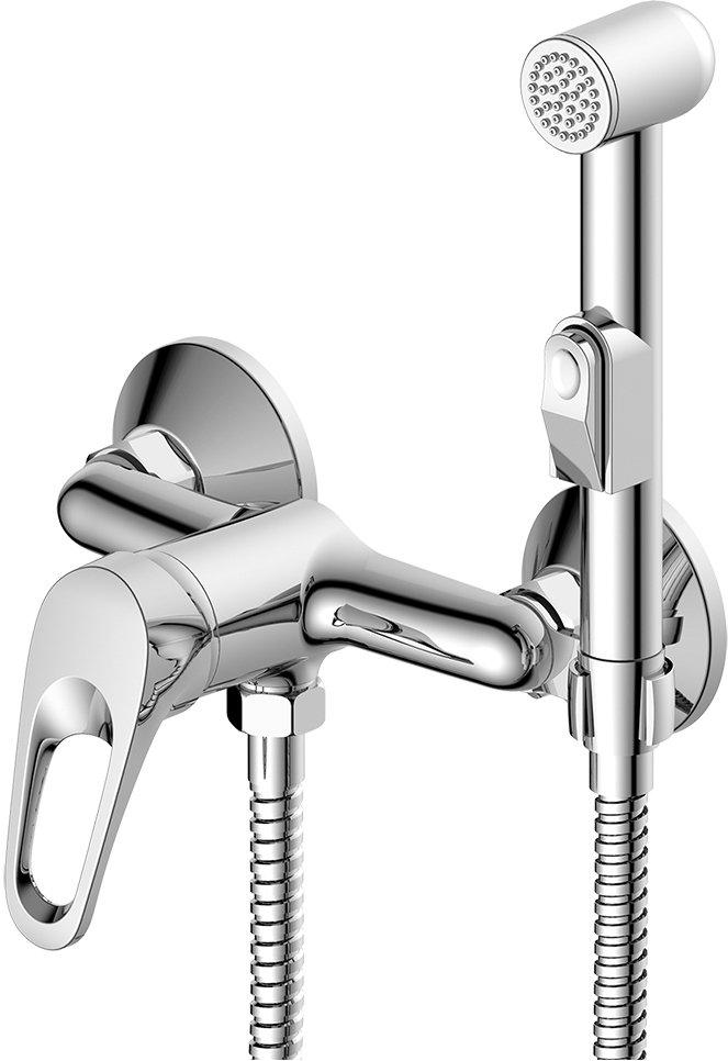 

Гигиенический душ Decoroom SO21 DR21058 со смесителем, Хром, DR21058