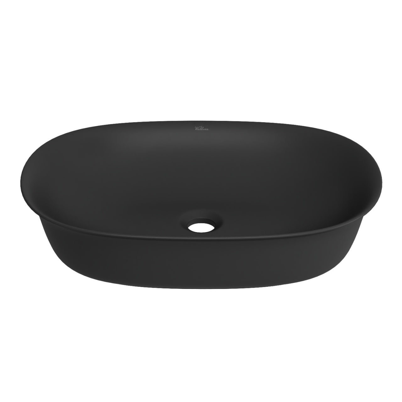 

Раковина накладная Wellsee Brillant iCon 326003000 черная матовая, Черный, 326003000