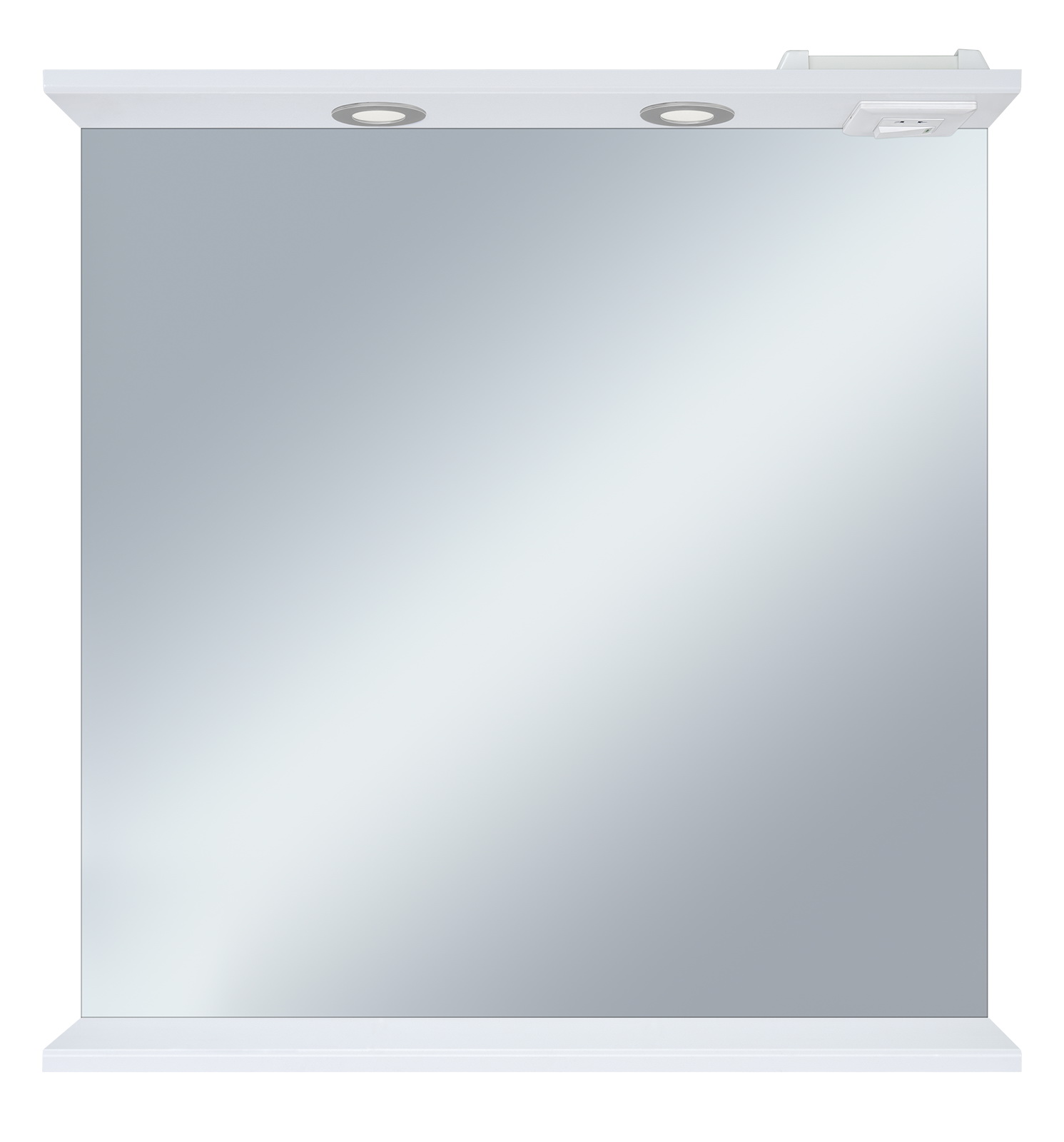 

Зеркало Misty Енисей 105 с подсветкой, Белый, Енисей 105