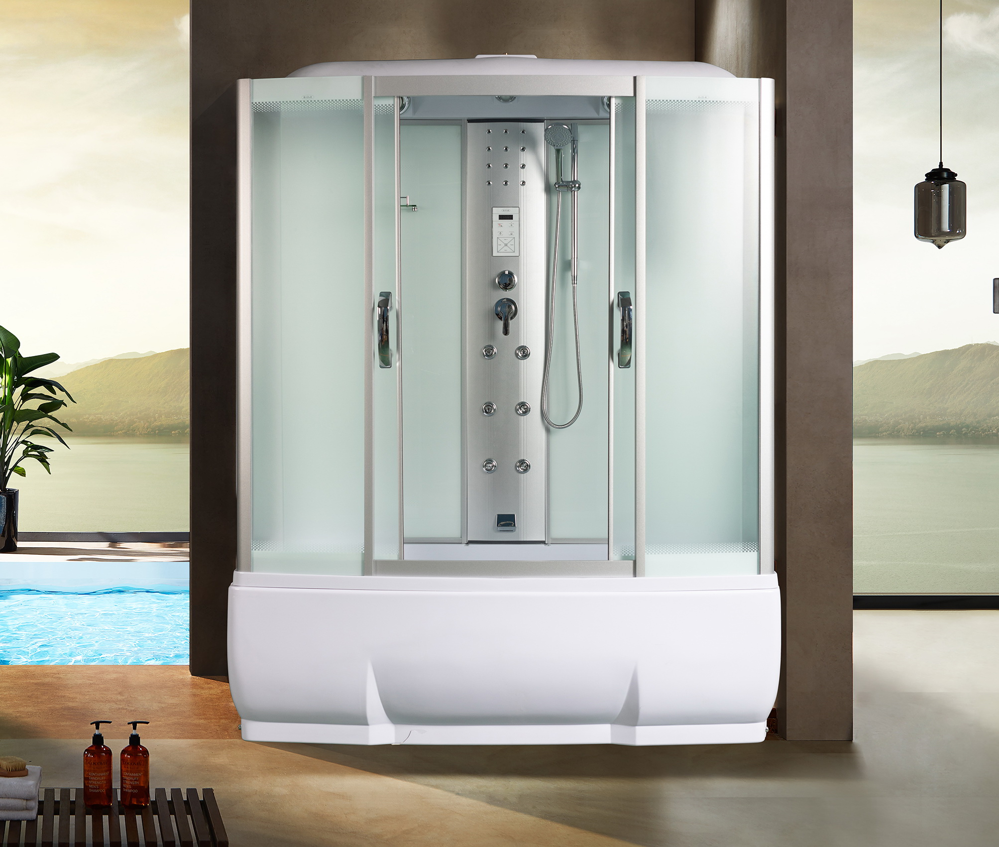 

Душевая кабина River Dunay 170/80/55 МТ с поддоном, Dunay 170/80/55 МТ