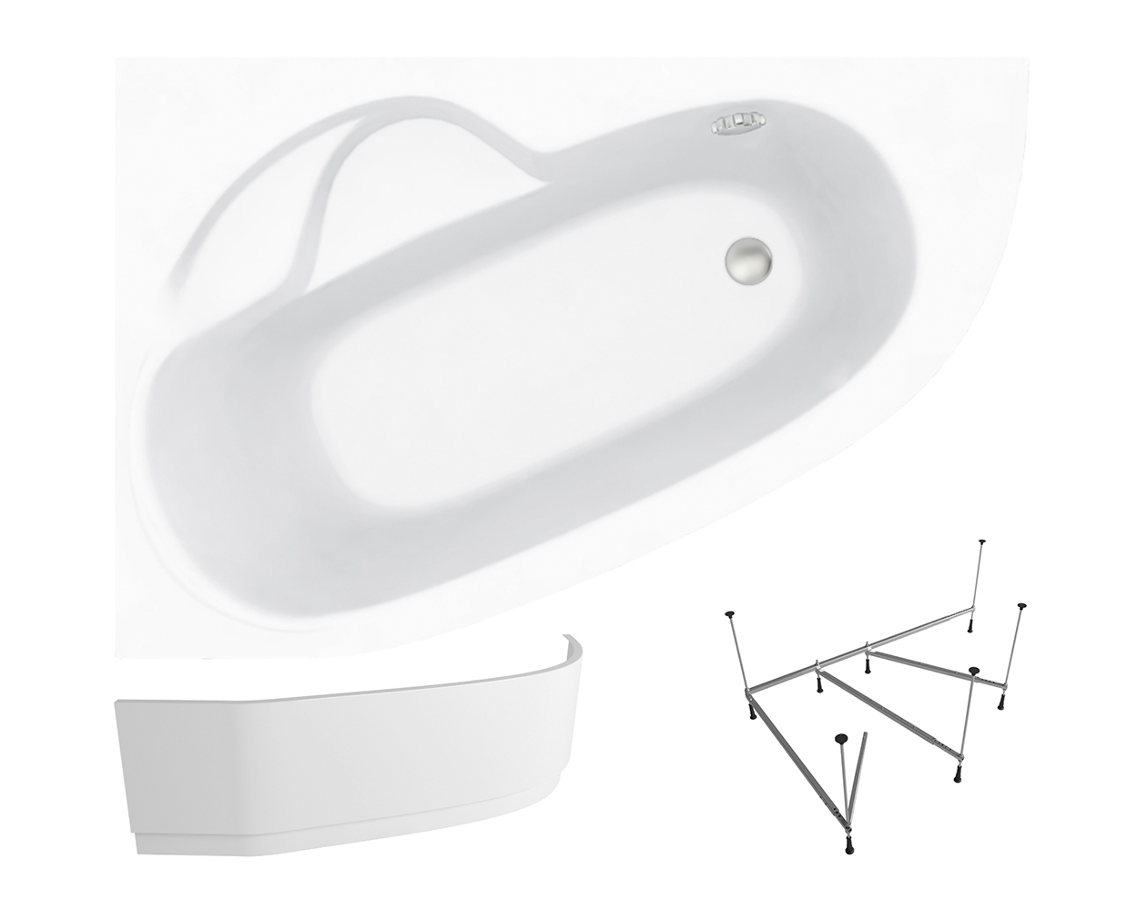 

Комплект 3 в 1 Lavinia Boho Bell Pro S2-3702170L, Белый, S2-3702170L