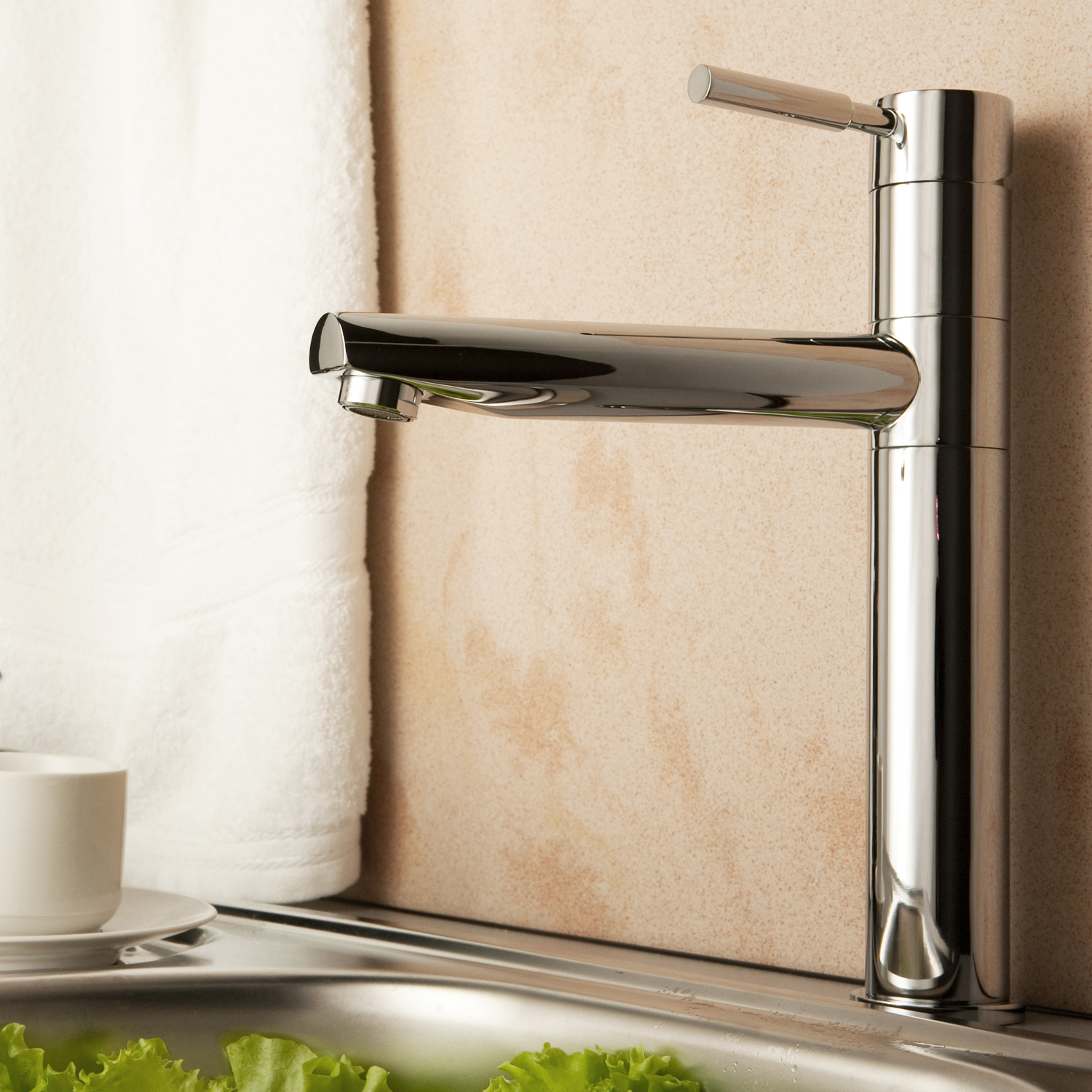 

Смеситель для кухонной мойки WasserKRAFT Main 4107, Хром, Main 4107