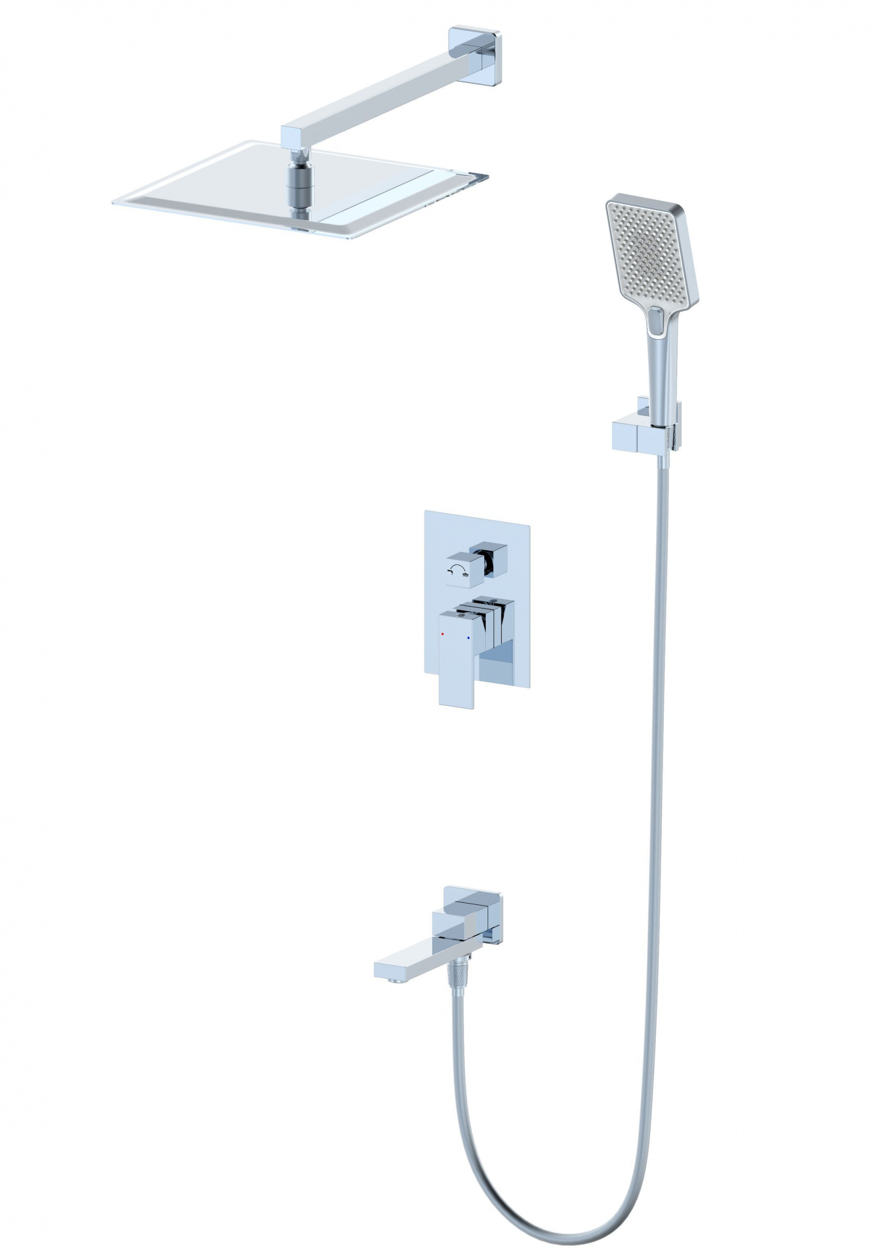 

Душевой комплект Wonzon & Woghand WW-88939016-CR хром, WW-88939016-CR