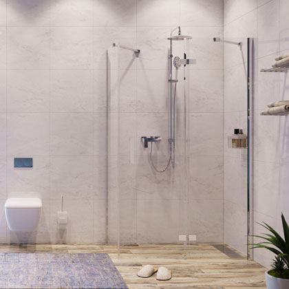 

Душевой уголок WasserKRAFT Aller 10HWHITE 10H10RWHITE 120х200 см, 10H10RWHITE