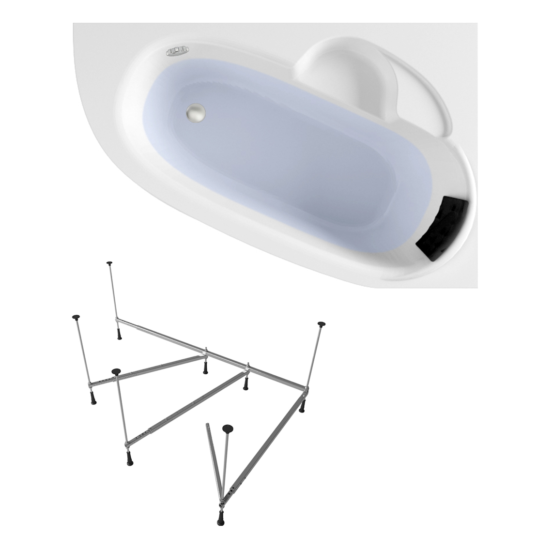 

Комплект 3 в 1 Lavinia Boho Bell Pro S1-370217PR, Белый, S1-370217PR