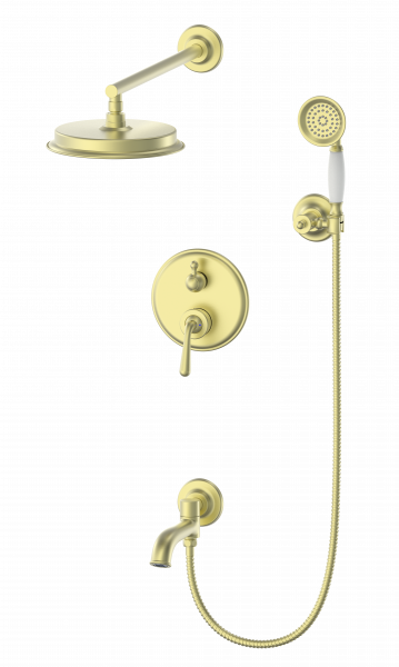 

Душевой гарнитур Wonzon & Woghand WW-88939008-BG золото, WW-88939008-BG