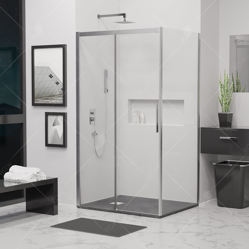 

Душевой уголок RGW Leipzig LE-41 120x80x195 профиль хром, стекло прозрачное