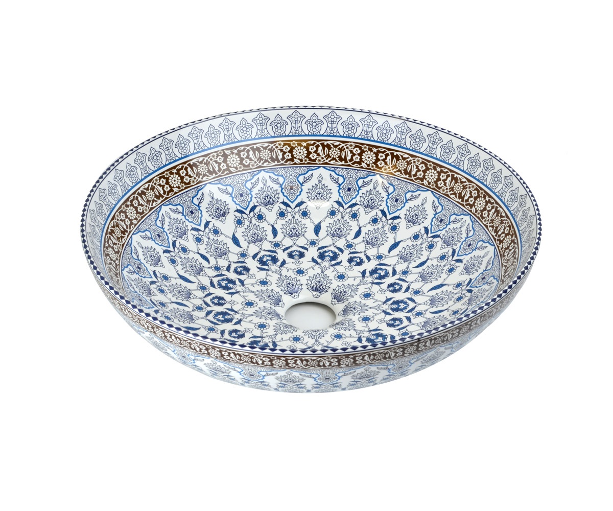 

Раковина Bronze de Luxe Марракеш 1008, Белый, 1008
