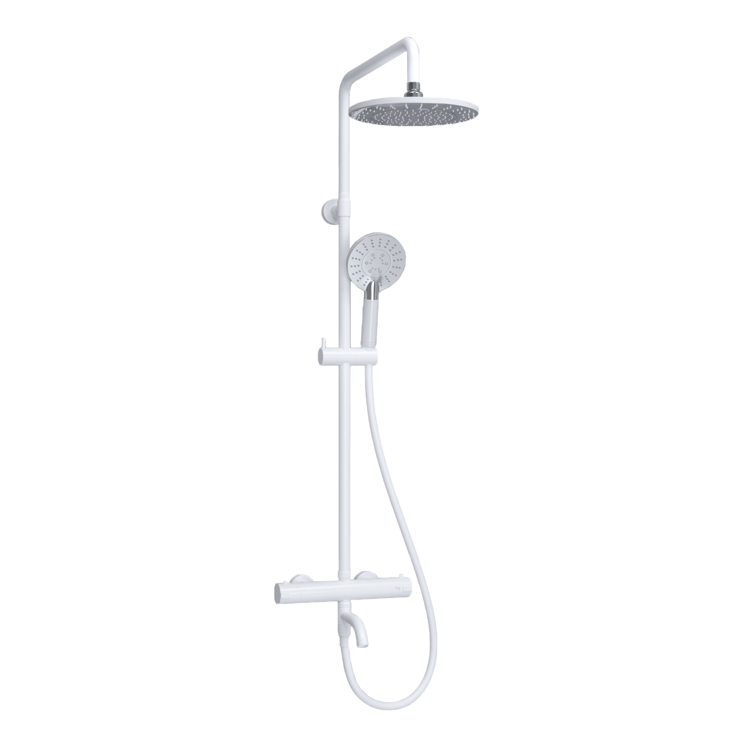 

Душевая стойка WasserKRAFT Mindel A188.067.058.WM Thermo белая матовая, Белый, A188.067.058.WM Thermo