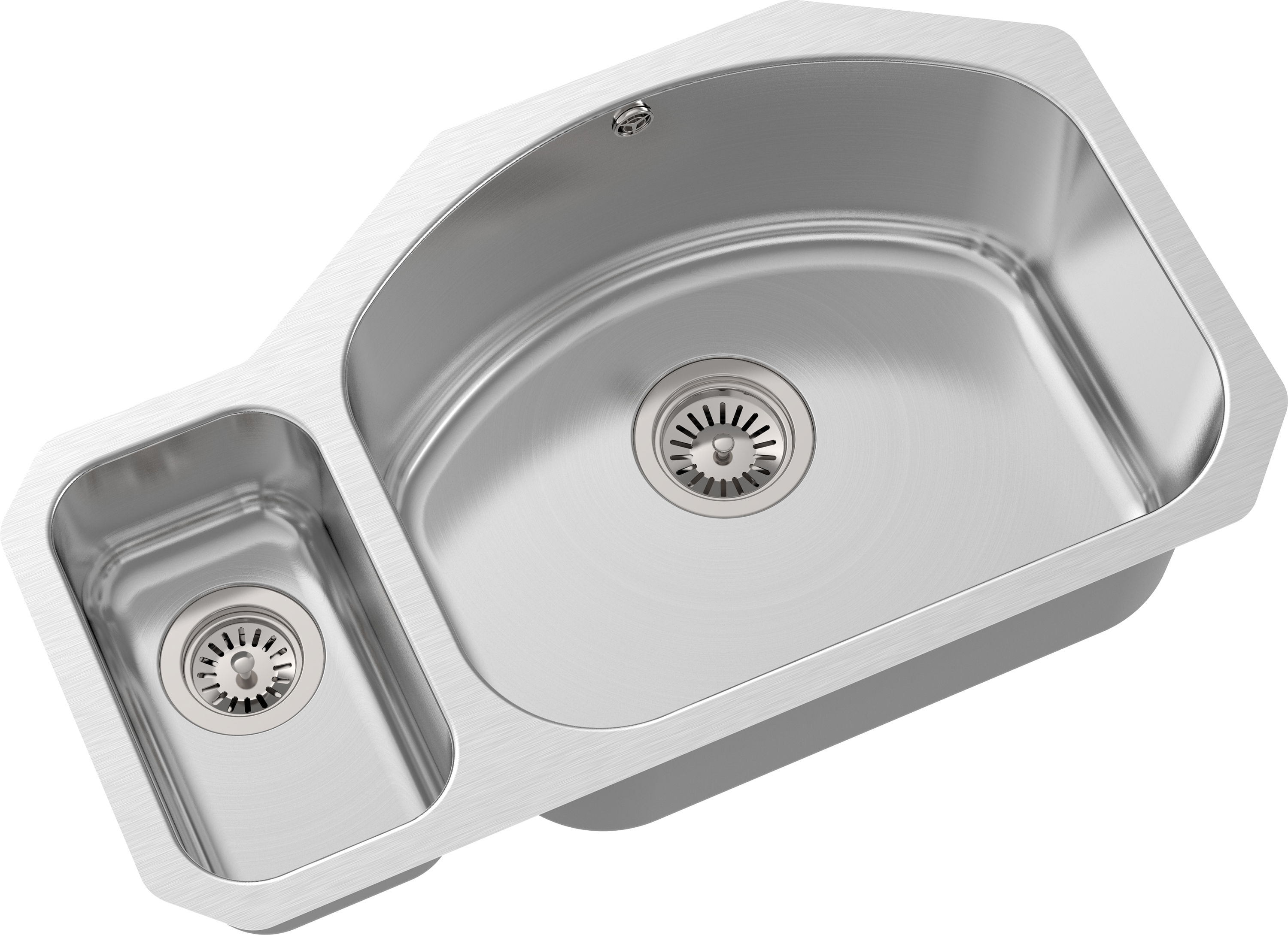 

Мойка кухонная Oulin OL-U601, Хром, OL-U601