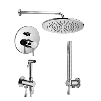 

Душевой комплект Paffoni Light KITZLIG015CR, Хром, KITZLIG015CR