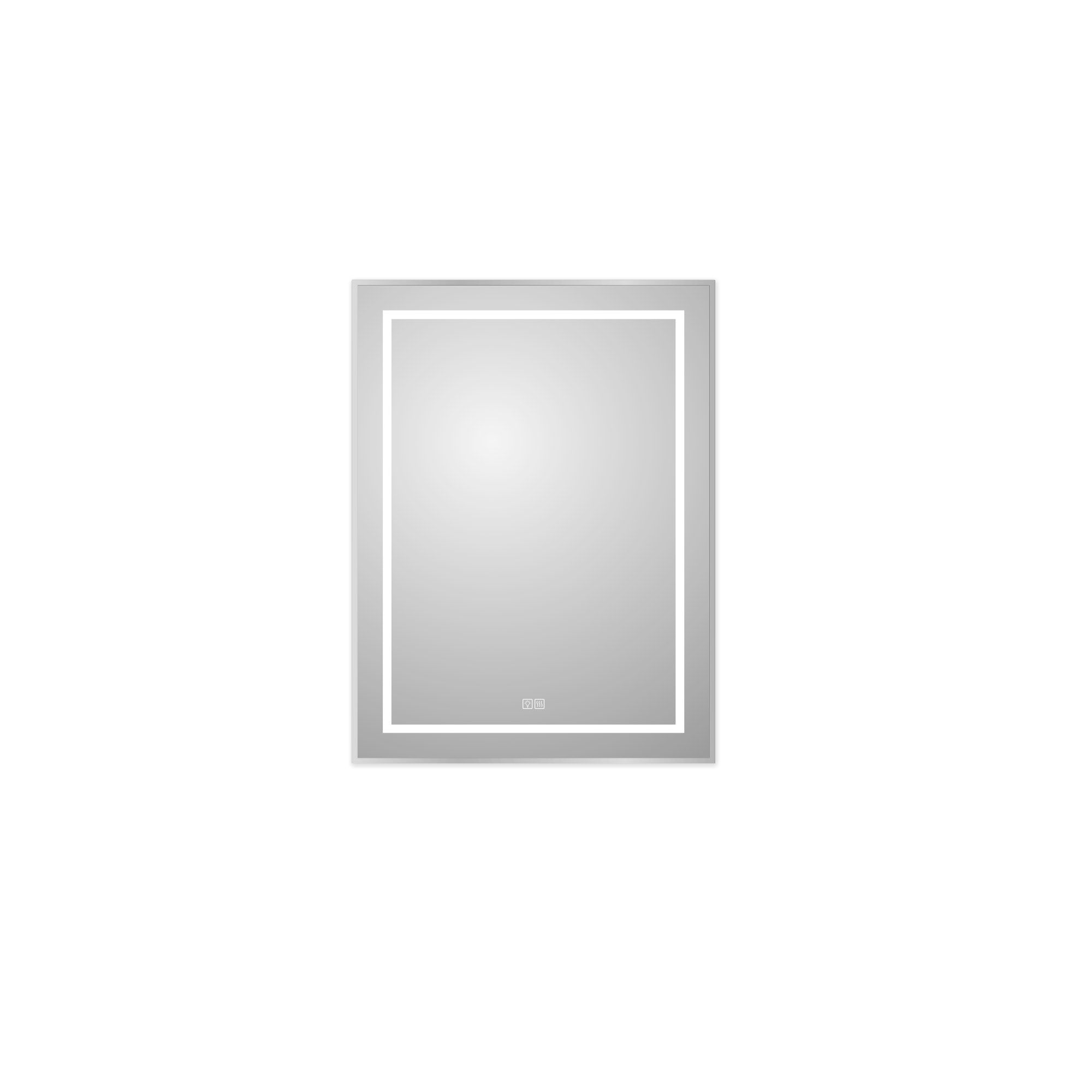 

Зеркало BelBagno SPC-KRAFT-600-800-LED-TCH-WARM с подсветкой и подогревом, Сатин, SPC-KRAFT-600-800-LED-TCH-WARM