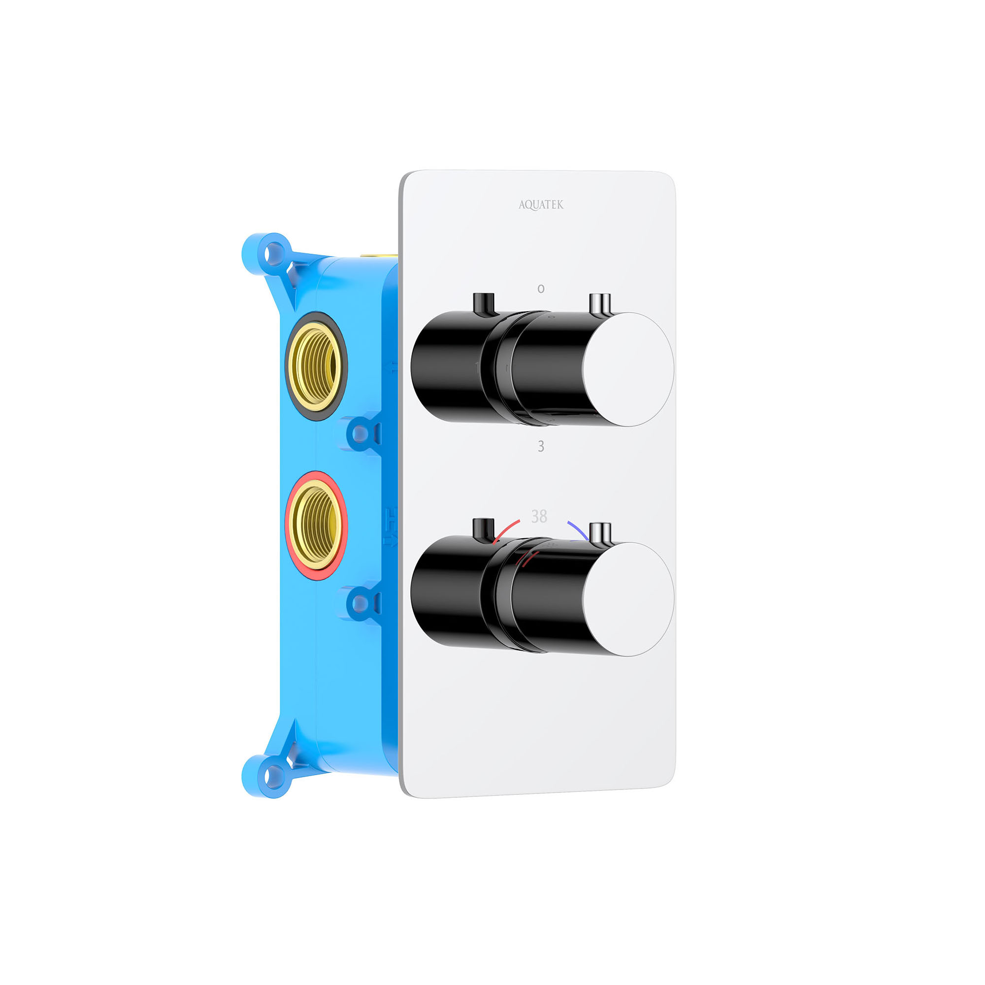 

Смеситель для ванны с душем Aquatek Европа AQ1393CR хром, AQ1393CR