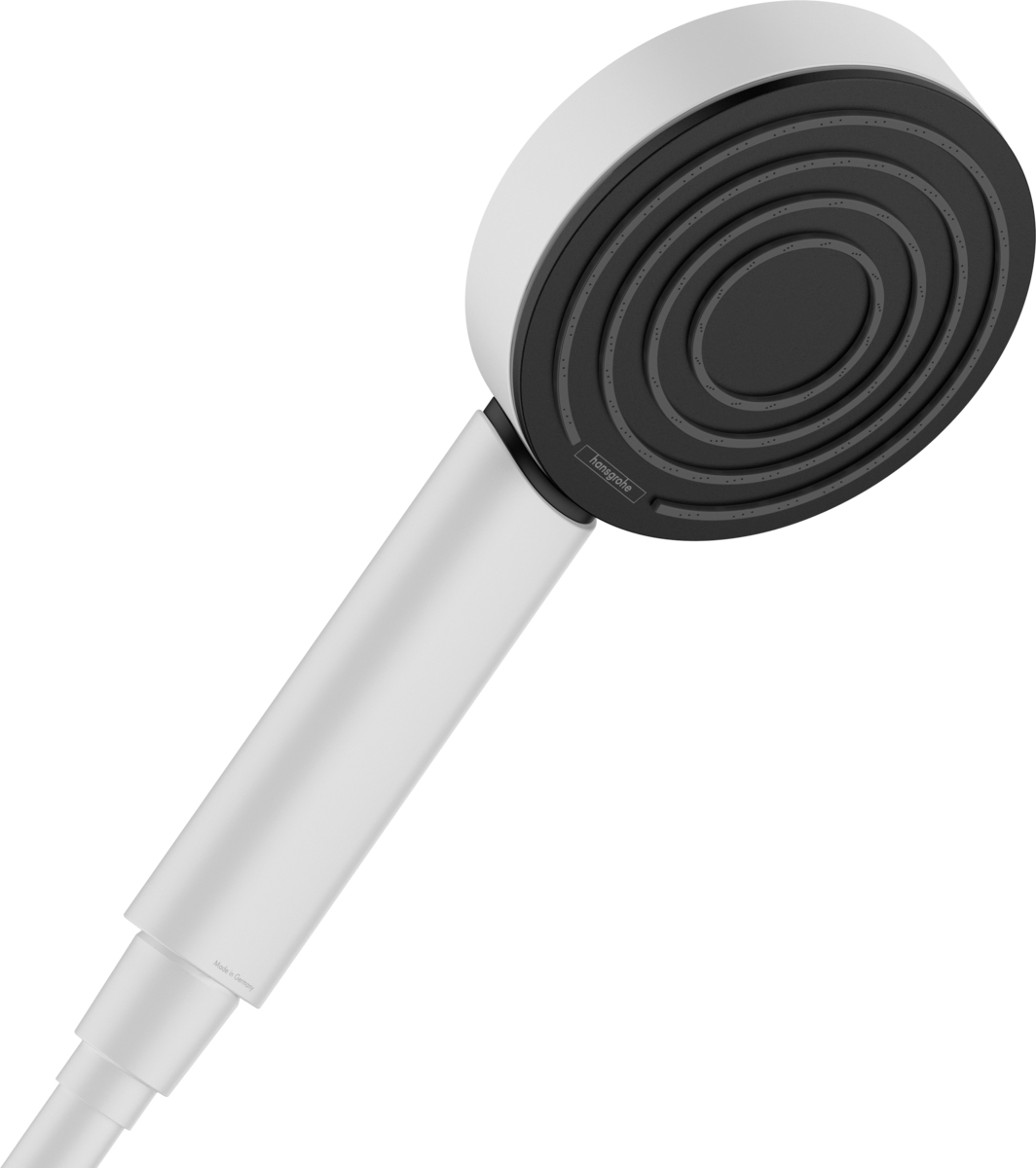 

Душевая лейка Hansgrohe Pulsify 105 1jet 24120700 матовый белый, Белый матовый