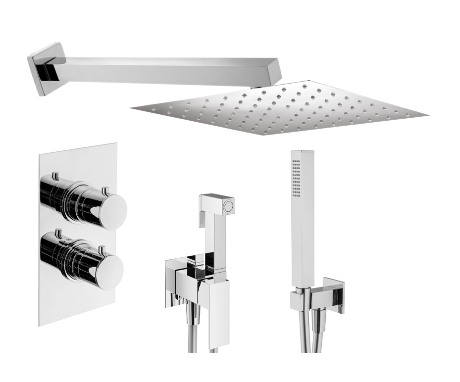 

Душевой комплект Plumberia Selection Tag KITZTGT18QCR хром, KITZTGT18QCR