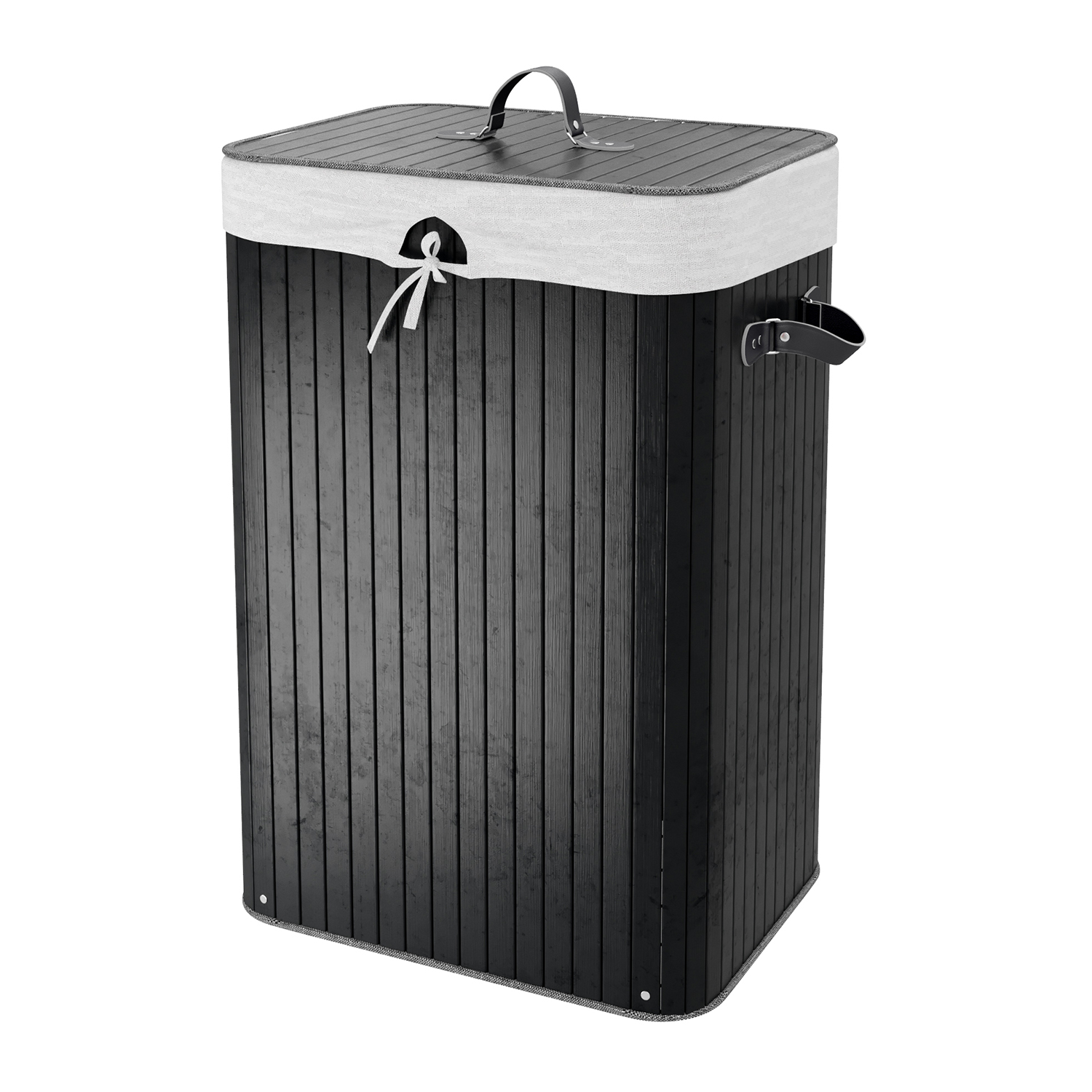 

Корзина для белья WasserKRAFT Nuthe WB-910-L коричневая, Коричневый, WB-910-L