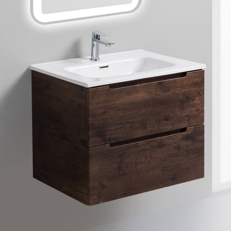 

Тумба с раковиной BelBagno Etna 60 rovere moro, Темное дерево, Etna 60