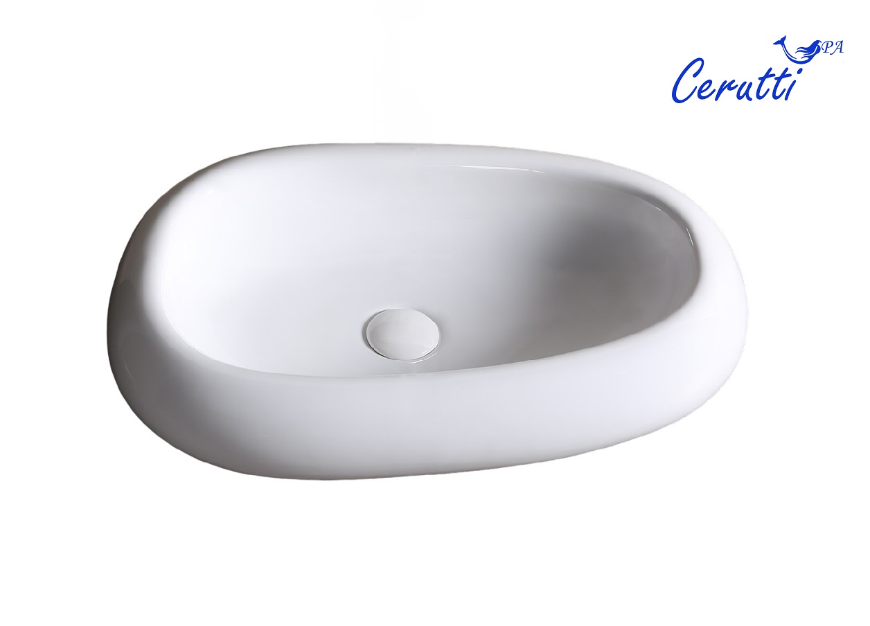 

Раковина Ceruttispa CR7041B 60х40 накладная, белый, CR7041B
