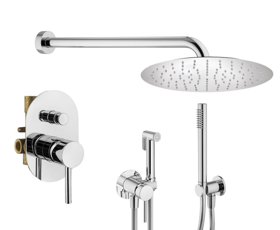 

Душевой комплект Plumberia Selection Ixo KITZXO15CR хром, KITZXO15CR