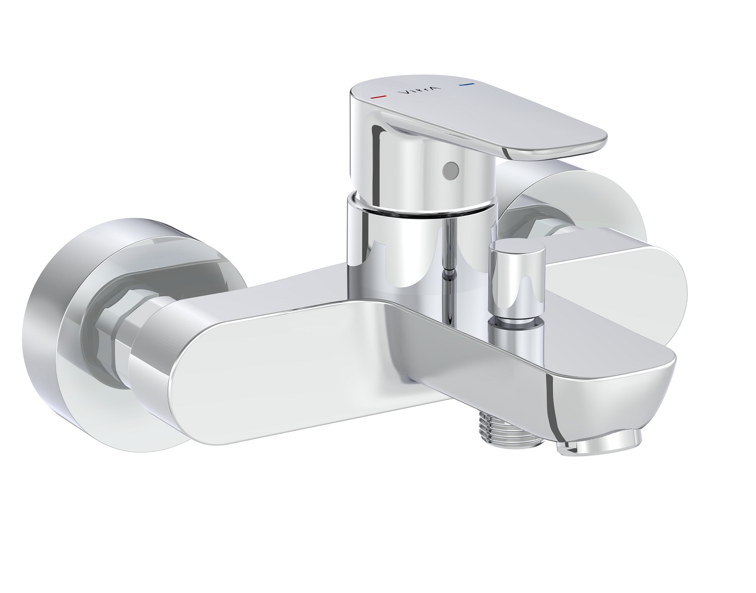 

Смеситель VitrA Flow Soft A42946EXP для ванны с душем, хром, A42946EXP