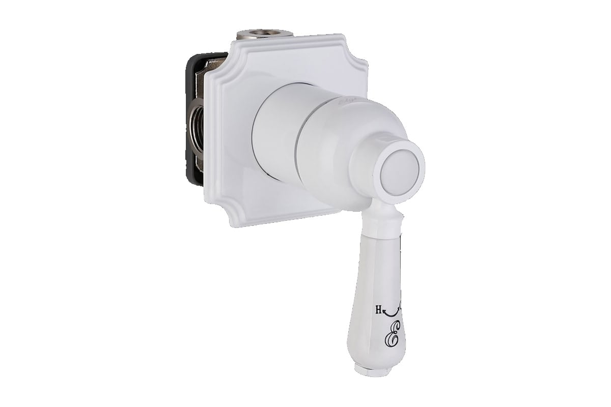 

Смеситель для ванны с душем Elghansa CLASSICLINE 34C1186-White белый, 34C1186-White
