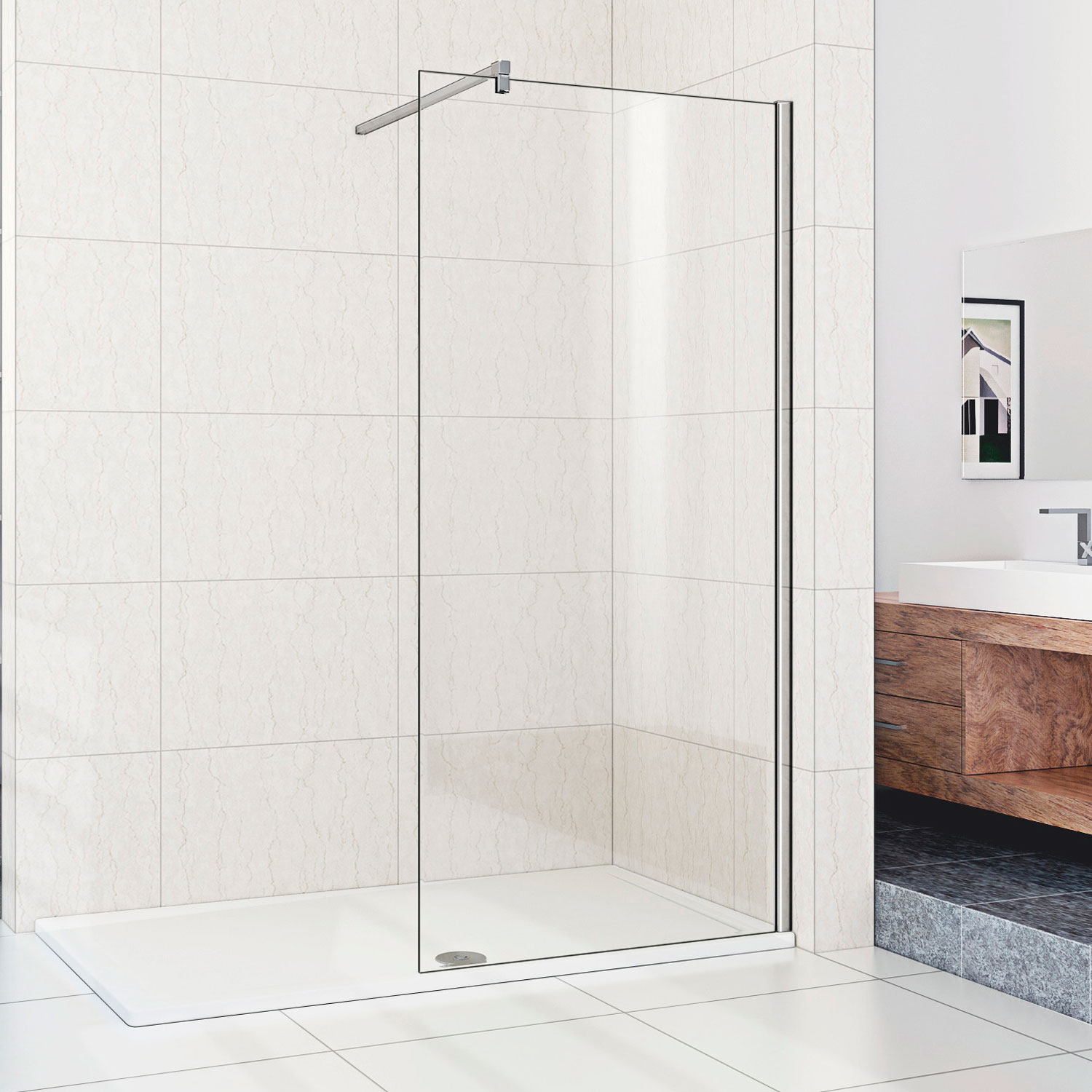 

Душевая перегородка Weltwasser WW400 Walk-In 120G-1, WW400 Walk-In 120G-1