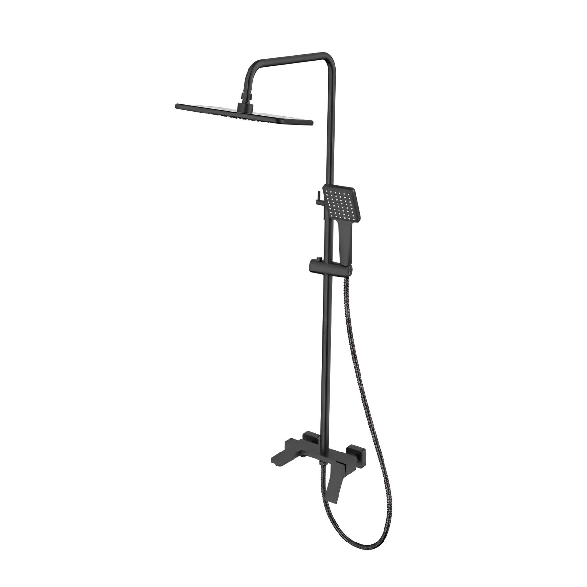 

Душевая стойка Haiba HB24818-7 черная матовая, Черный, HB818-7
