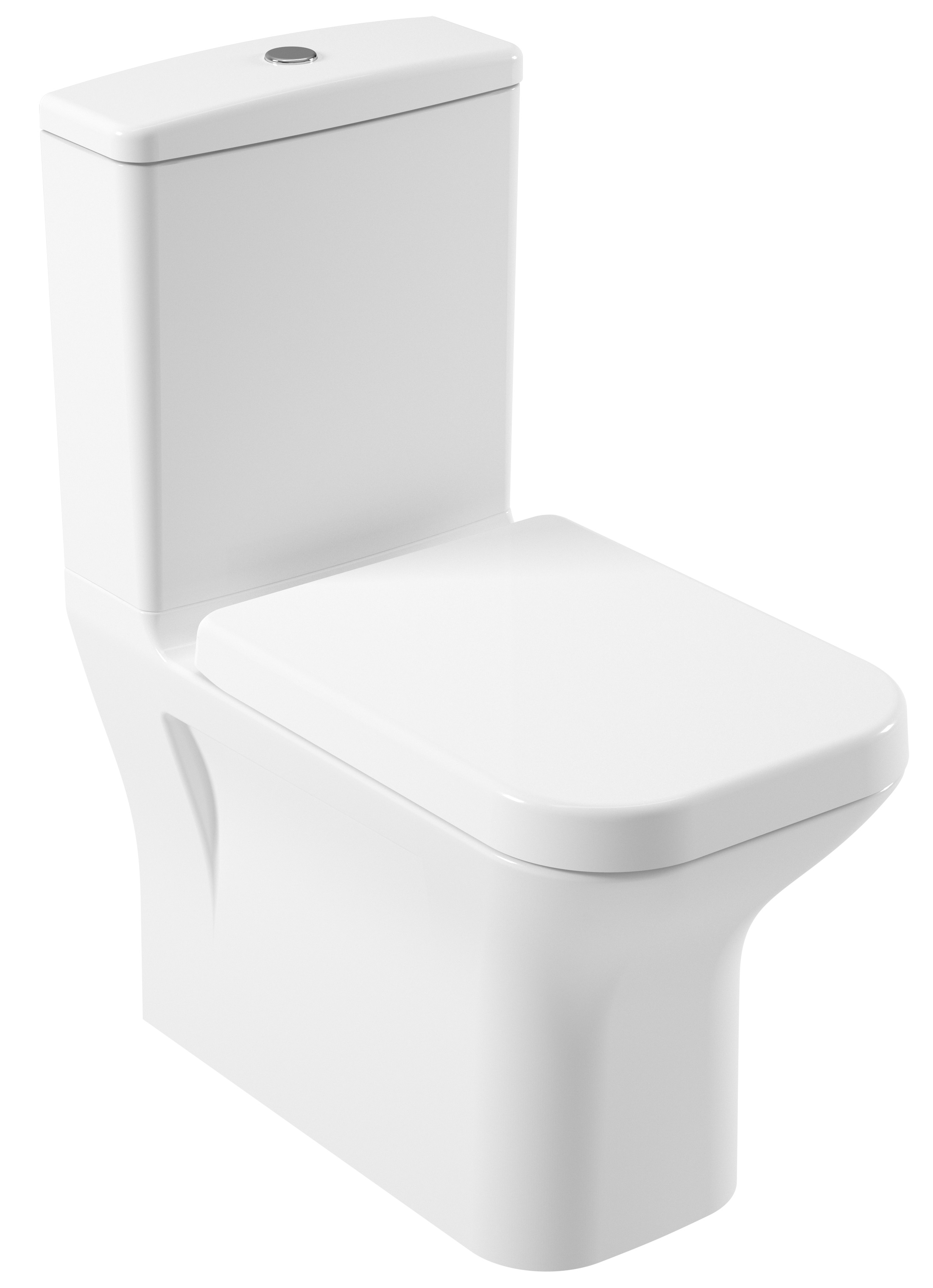 

Унитаз-компакт Serel Nita NT12 с микролифтом, Белый, NT12