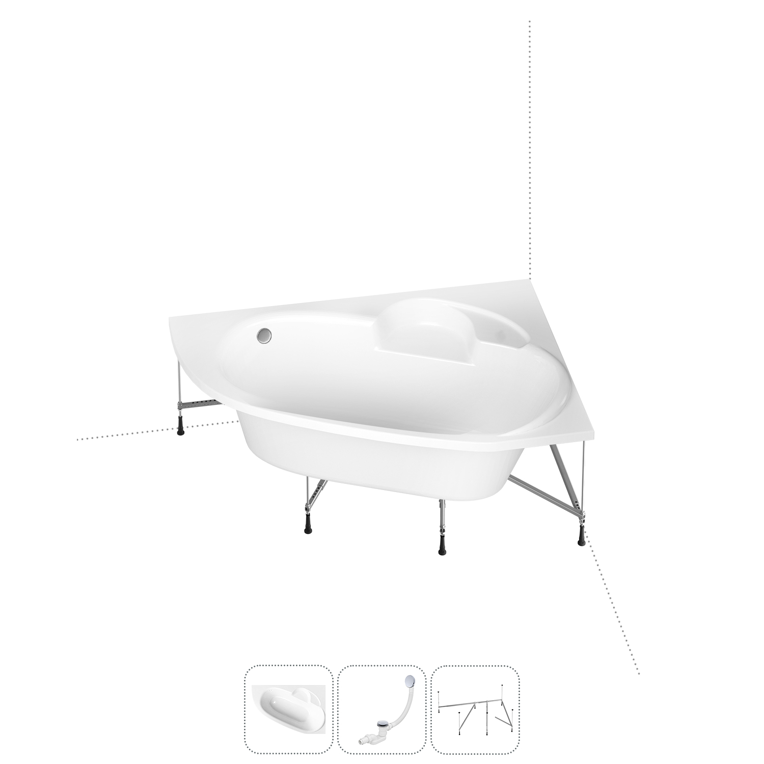 

Комплект с ванной Lavinia Boho Bell Pro 202010946, 202010946