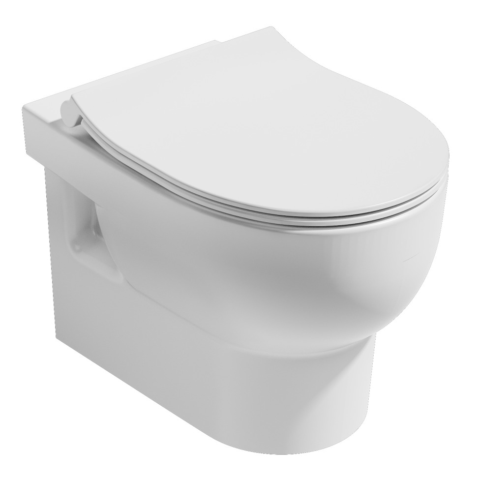 

Унитаз подвесной Isvea Absolute 10AB02002SV безободковый, белый, 10AB02002SV