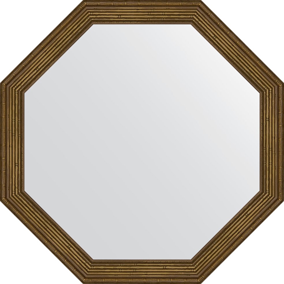 

Зеркало Evoform Octagon BY 3662 59х59 см, сухой тростник, Темное дерево