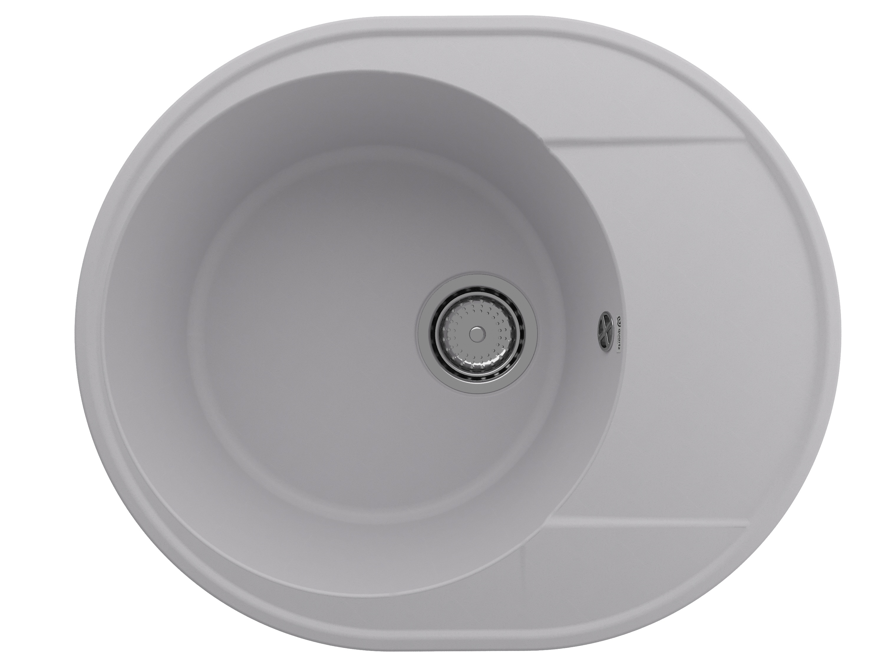 

Мойка кухонная Ulgran Quartz Nora 585-04 58,5х48,5 см, платина, Серый, Nora 585-04