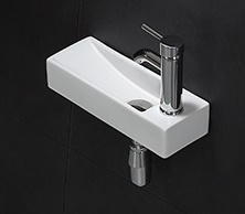 

Раковина CeramaLux 9048FL накладная/подвесная, Белый, N 9048FL