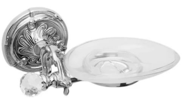 

Мыльница Art&Max Barocco Crystal AM-1786-Cr-C, Хром, AM-1786-Cr-C