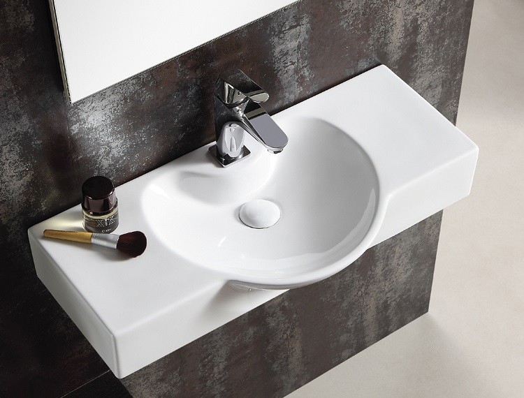 

Раковина CeramaLux STR4282B накладная/подвесная, Белый, N STR4282B