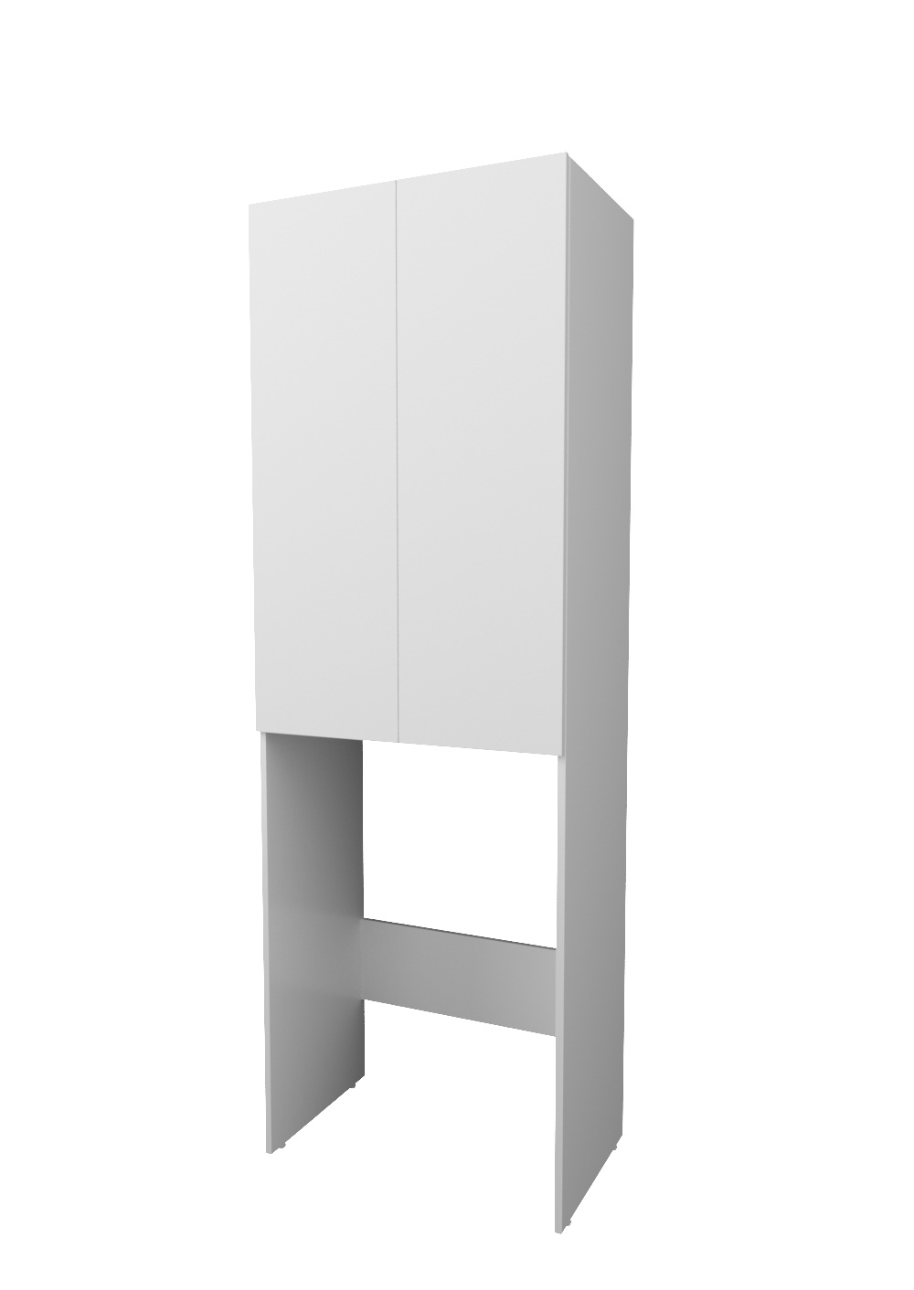 

Шкаф 1Marka Wall 67 2д. белый глянец, Wall 67