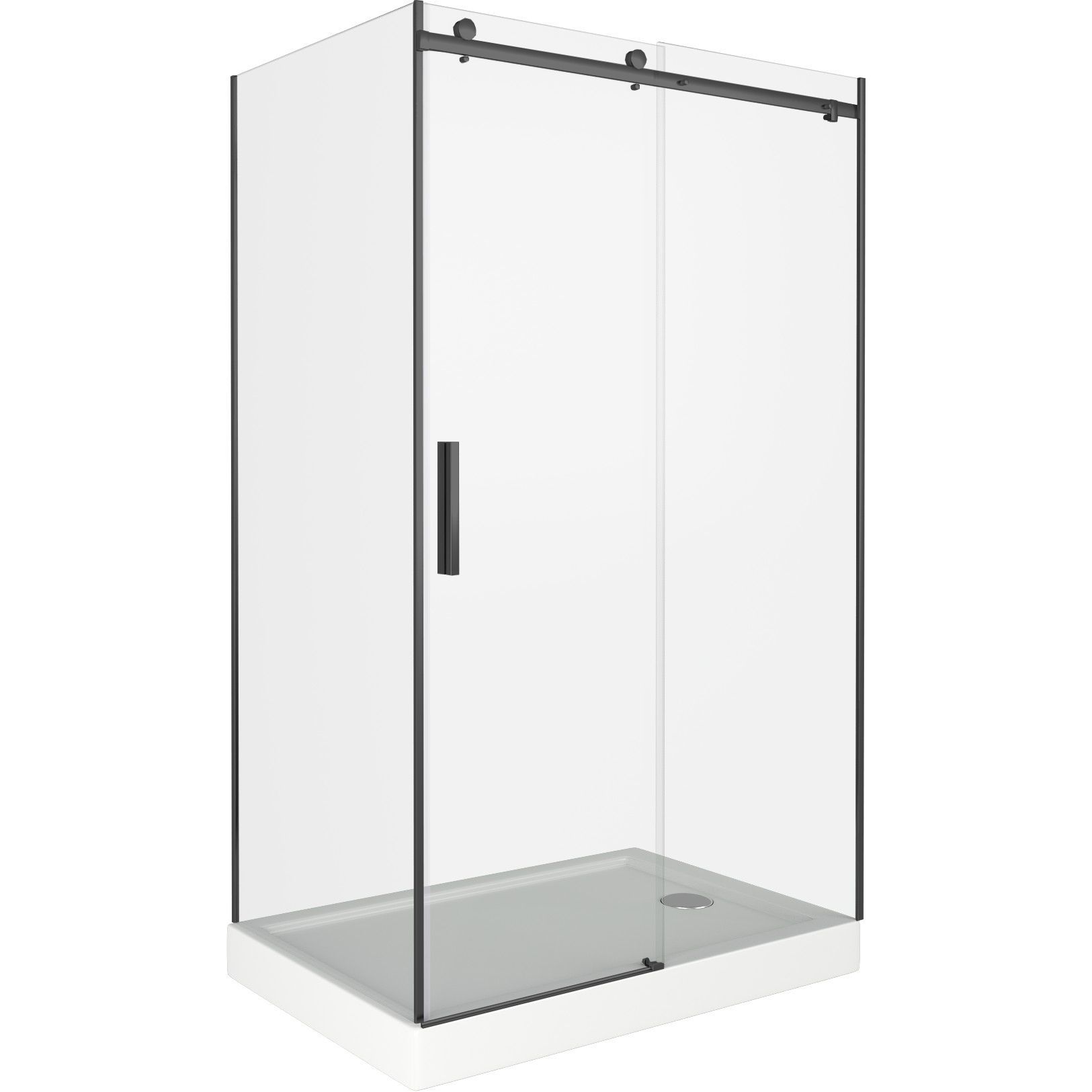 

Душевой уголок Good Door Galaxy WTW-120-C-B+SP, WTW-120-C-B+SP