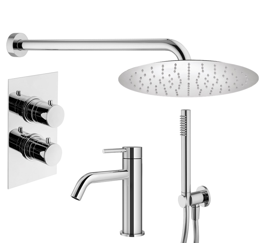 

Душевой комплект Plumberia Selection Ixo KITXOT18QCR53 хром, KITXOT18QCR53