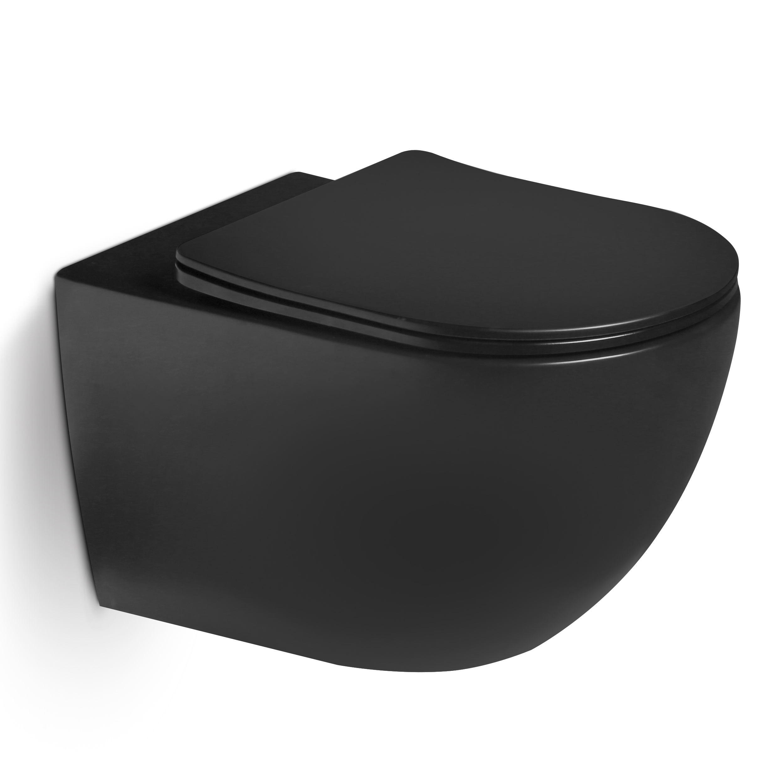 

Унитаз подвесной SantiLine SL-5002MB черный матовый, SL-5002MB