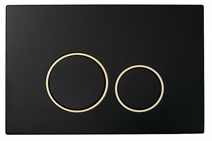 

Кнопка смыва Boheme BLACK GOLD 663 черный/золото, BLACK GOLD 663