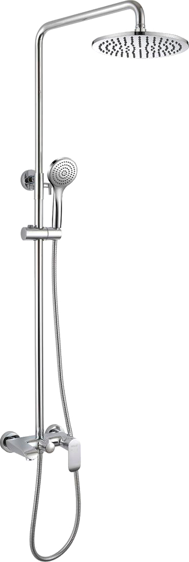

Душевая стойка Bravat Pure F6335369CP-A-RUS хром