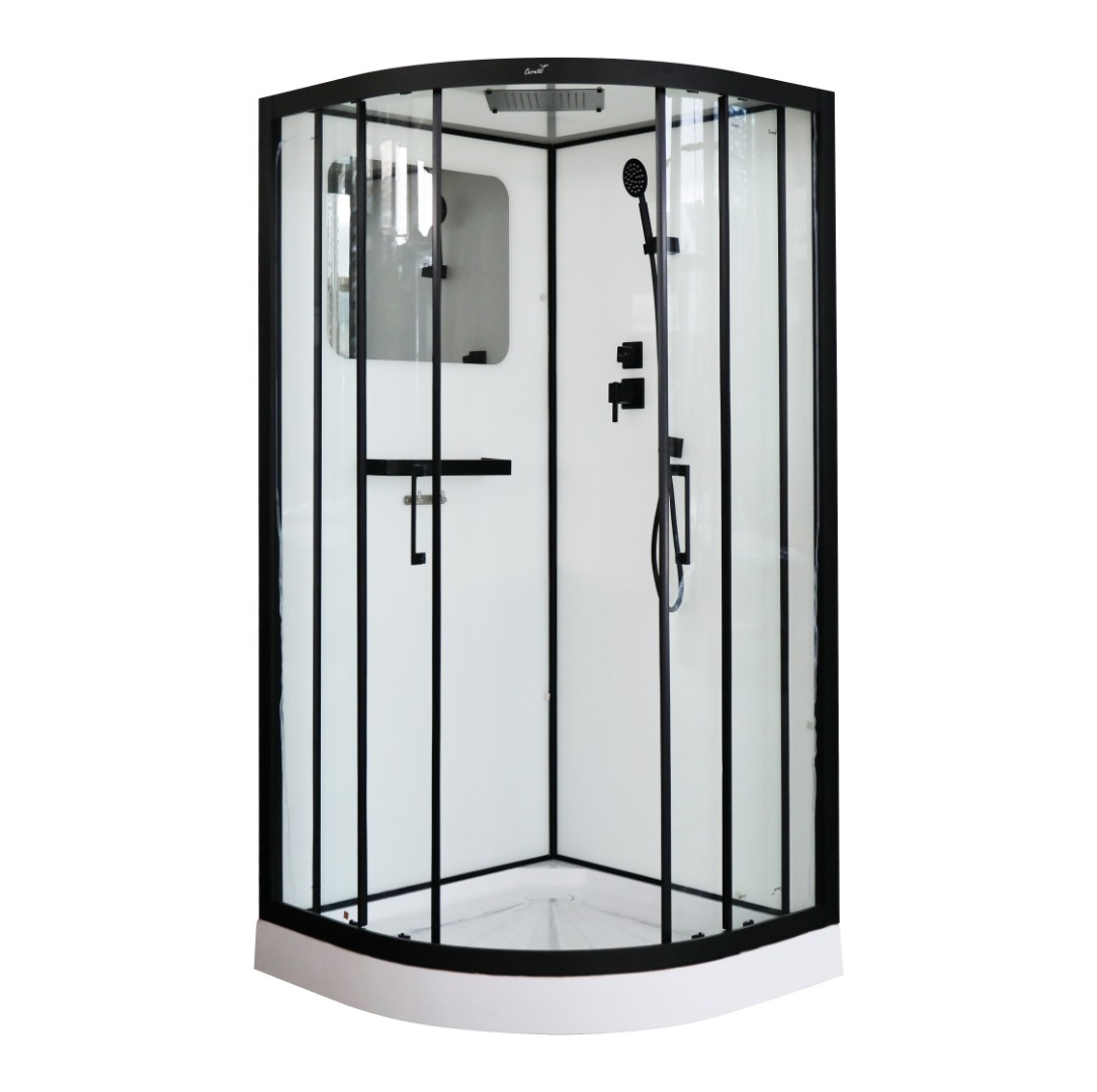 

Душевая кабина Ceruttispa Viva101B 100 профиль черный, Viva101B